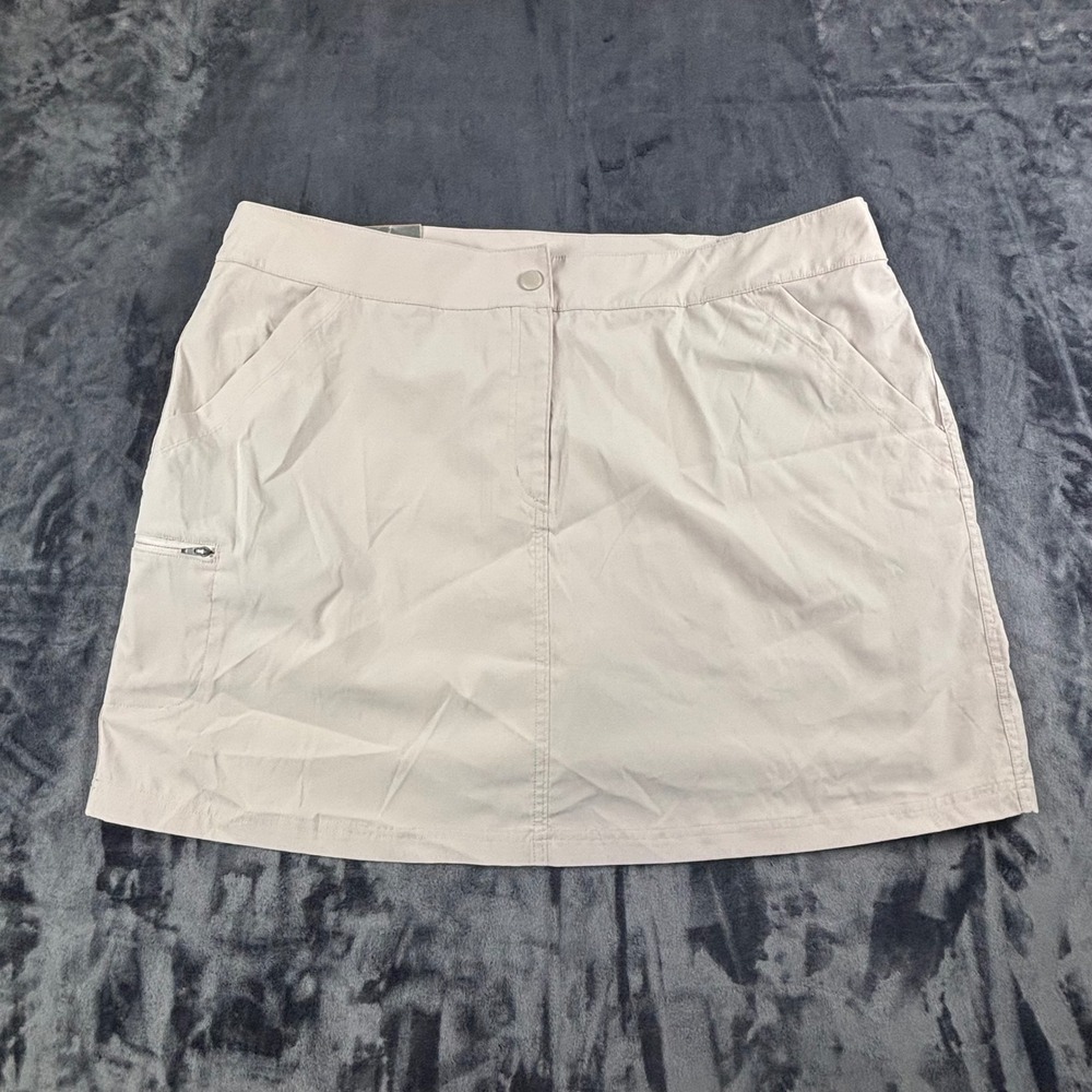 32 Degrees Skort Womens XXL Beige Marble Active Performance Skirt 3845
